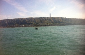 Kayak reaches French coast