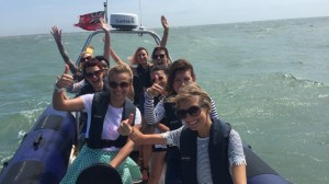 Hen group boat trip Rye Harbour