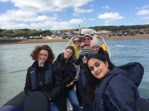 Hen party off Hastings