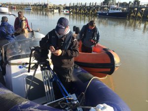 Boat mounted camera