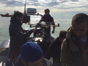 TV Film Boat drone Hire